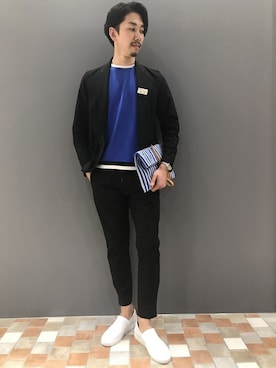 ONDAさん（メンズ・183cm）の春コーディネート