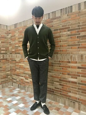 ONDAさん（メンズ・183cm）の秋コーディネート