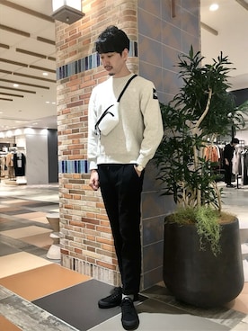 ONDAさん（メンズ・183cm）の秋コーディネート