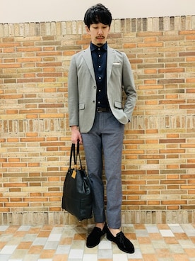ONDAさん(メンズ・183cm)の春コーディネート