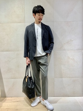 ONDAさん（メンズ・183cm）の春コーディネート