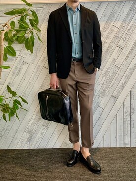 ONDAさん(メンズ・183cm)の春コーディネート