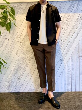 ONDAさん（メンズ・183cm）の春コーディネート