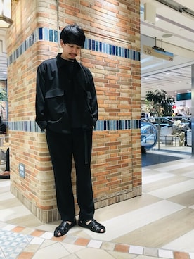 ONDAさん（メンズ・183cm）の春コーディネート