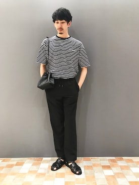 ONDAさん（メンズ・183cm）の夏コーディネート