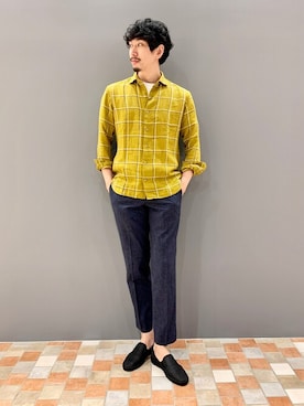 ONDAさん（メンズ・183cm）の夏コーディネート