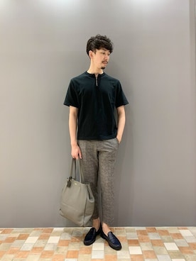 ONDAさん（メンズ・183cm）の夏コーディネート
