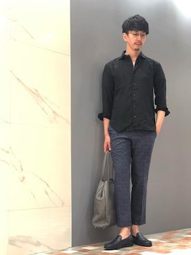 ONDAさん（メンズ・183cm）の夏コーディネート