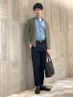 ONDAさん（メンズ・183cm）の秋コーディネート