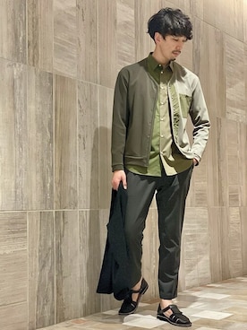 ONDAさん（メンズ・183cm）の春コーディネート