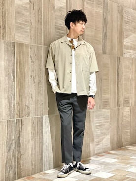 「allstar」｜ONDAさん（メンズ・183cm）の夏コーディネート