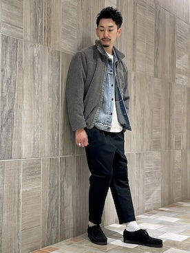 ONDAさん（メンズ・183cm）の冬コーディネート