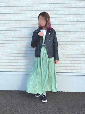 「カシュクール」｜「アイテム（スリッポン）」を使った、ichigo 🍓さん（レディース・153cm）の春コーディネート