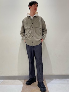 morita_tさん（メンズ・177cm）の冬コーディネート