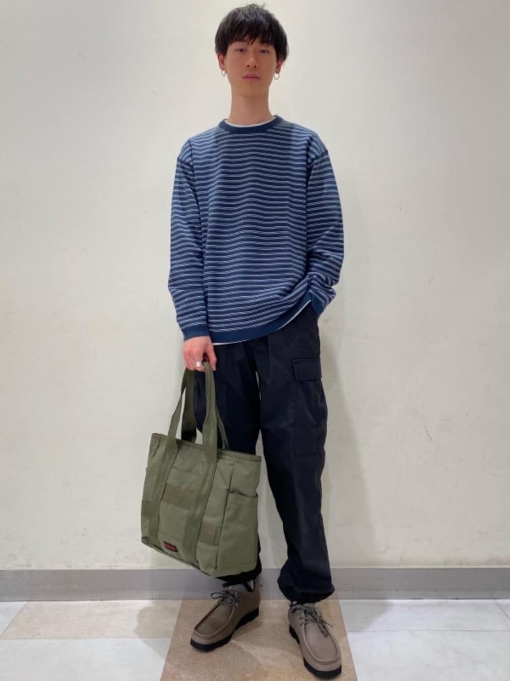 別注】＜BRIEFING×green label relaxing＞ W バケット トートバッグを