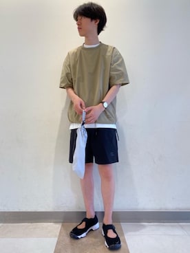 「AS2OV（アッソブ）のアイテム」を使った、morita_tさん（メンズ・177cm）の春コーディネート