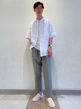 morita_tさん（メンズ・177cm）の夏コーディネート