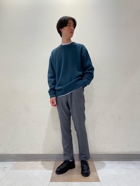 「KLEMAN（クレマン）のアイテム（その他シューズ）」を使った、morita_tさん（メンズ・177cm）の秋コーディネート