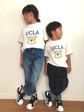 M&Kさん（キッズ・100cm）の夏コーディネート