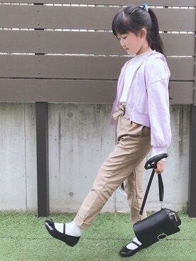 M&Kさん（キッズ・128cm）の春コーディネート