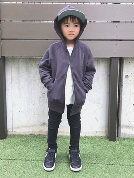 M&Kさん（キッズ・110cm）の春コーディネート