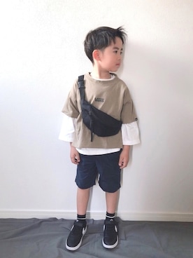 M&Kさん（キッズ・110cm）の春コーディネート