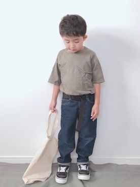 M&Kさん（キッズ・110cm）の秋コーディネート