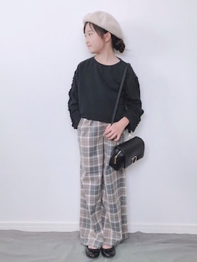 M&Kさん(キッズ・130cm)の秋コーディネート