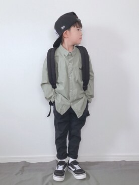 M&Kさん(キッズ・110cm)の秋コーディネート