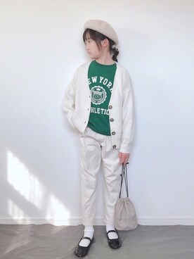 M&Kさん（キッズ・133cm）の冬コーディネート