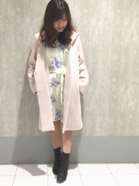 和田ありささん(レディース・153cm)の冬コーディネート