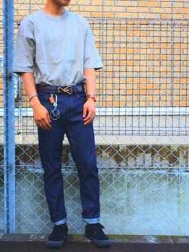 SHUNさん(メンズ・163cm)の夏コーディネート