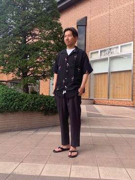 後藤　佑介さん（メンズ・174cm）の夏コーディネート