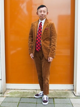 YAJIMAさん（メンズ・169cm）の秋コーディネート