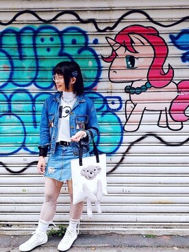 「iT（イット）のアイテム」を使った、Jennifer🦄さん（レディース・164cm）の春コーディネート