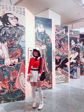 「URSUS BAPE（アーサスベイプ　）のアイテム」を使った、Jennifer🦄さん（レディース・164cm）の春コーディネート