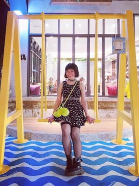 「ALDO（アルド）のアイテム（バッグ）」を使った、Jennifer🦄さん（レディース・164cm）の夏コーディネート