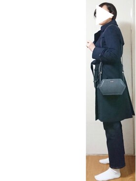 「骨格診断ストレート」｜「アイテム（トレンチコート）」を使った、Akariさん（レディース・164cm）の秋コーディネート