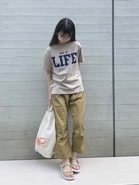 「FABRIQ REPORT」｜こども ビームスさん（キッズ・149cm）の夏コーディネート