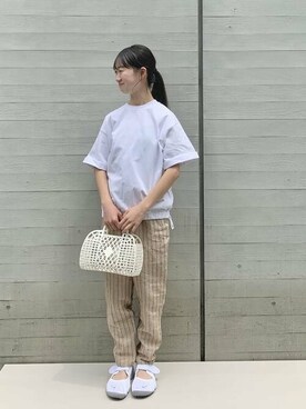 「NIKE（ナイキ）のアイテム」を使った、こども ビームスさん（キッズ・149cm）の夏コーディネート