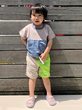 「highking」｜こども ビームスさん（キッズ・95cm）の夏コーディネート