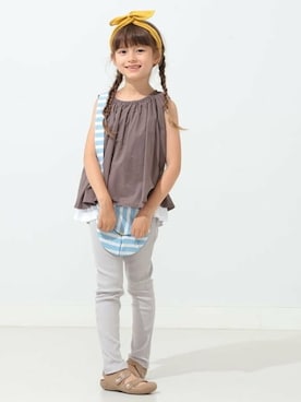 こども ビームスさん（キッズ・122cm）の夏コーディネート