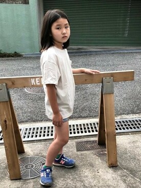 こども ビームスさん（キッズ・130cm）の夏コーディネート