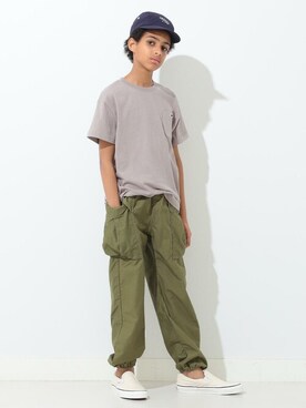 「FABRIQ REPORT」｜こども ビームスさん（キッズ・153cm）の夏コーディネート