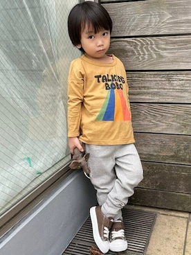 こども ビームスさん（キッズ・100cm）の秋コーディネート