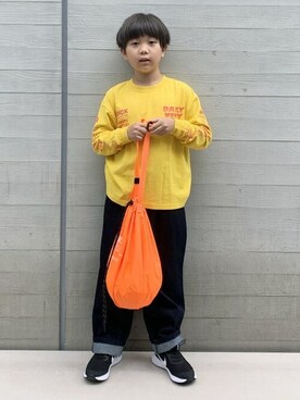 「NIKE（ナイキ）のアイテム」を使った、こども ビームスさん（キッズ・128cm）の秋コーディネート