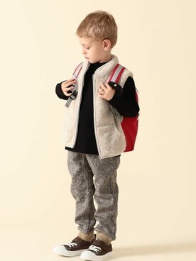 こども ビームスさん（キッズ・112cm）の冬コーディネート