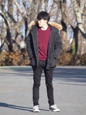 すがこーきさん（メンズ・173cm）の冬コーディネート