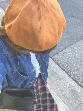 「jeans（ジーンズ）のアイテム」を使った、Chikkoさん（レディース・158cm）の秋コーディネート