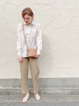 Ayaka Tsujiさん（レディース・166cm）の春コーディネート